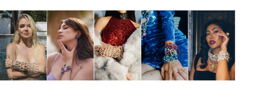 Modern jewelry made to stand out--bracelets with an edge